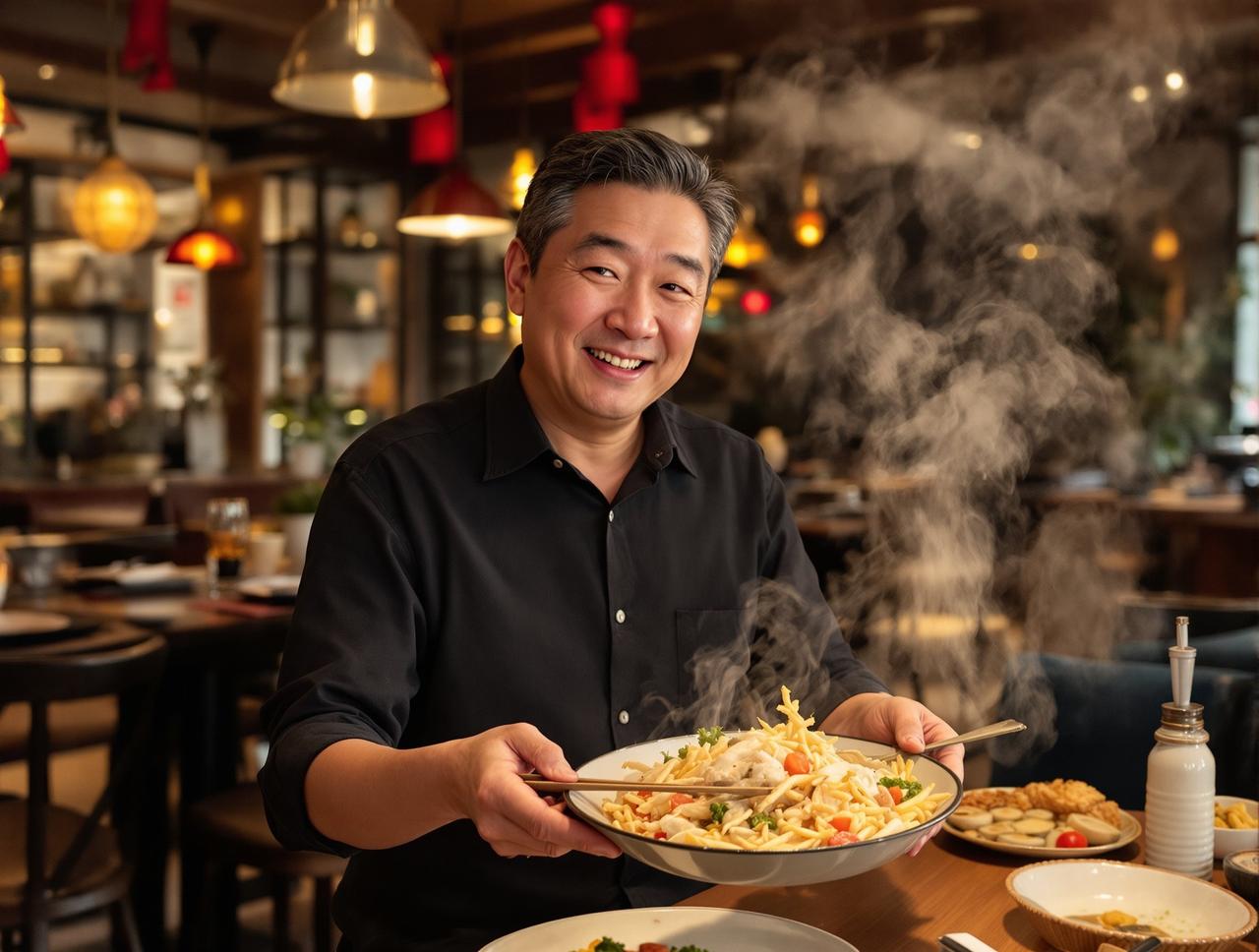 美食探店老王